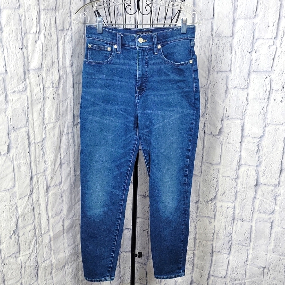 Lucky Brand High Rise Blue Jeans
